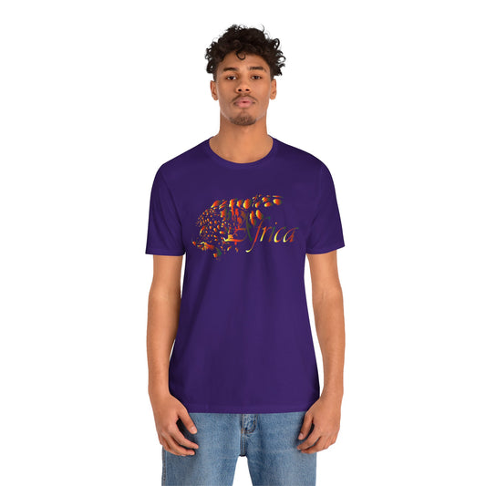 Apparel - Cheetah Africa Multicolored Short Sleeve Tee