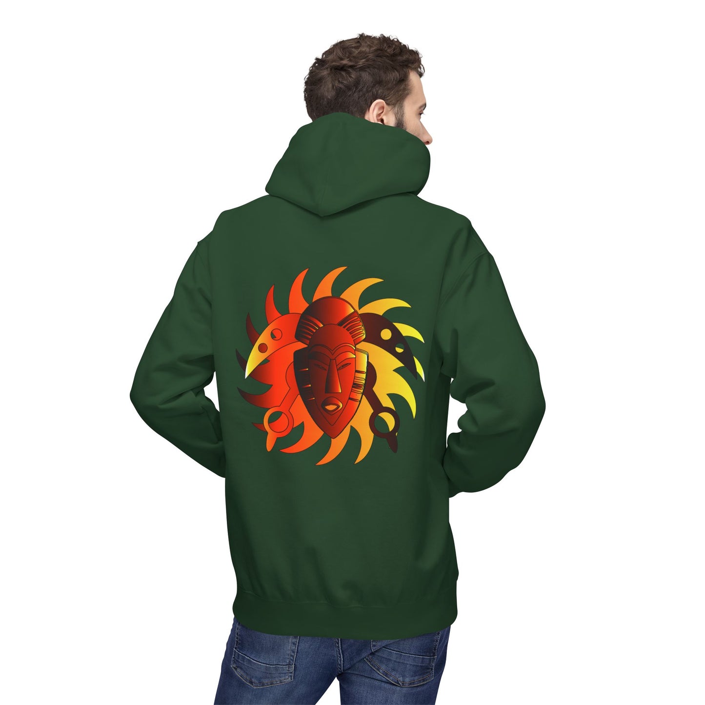 Apparel - Cultural Sun Warrior Fleece Hoodie
