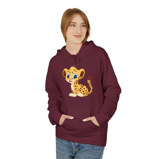 Apparel - Little Cheetah Fleece Hoodie