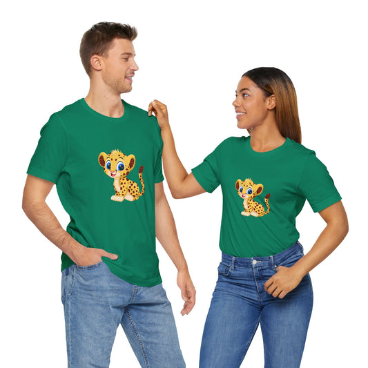 Apparel - Cartoon Cheetah Short Sleeve Tee