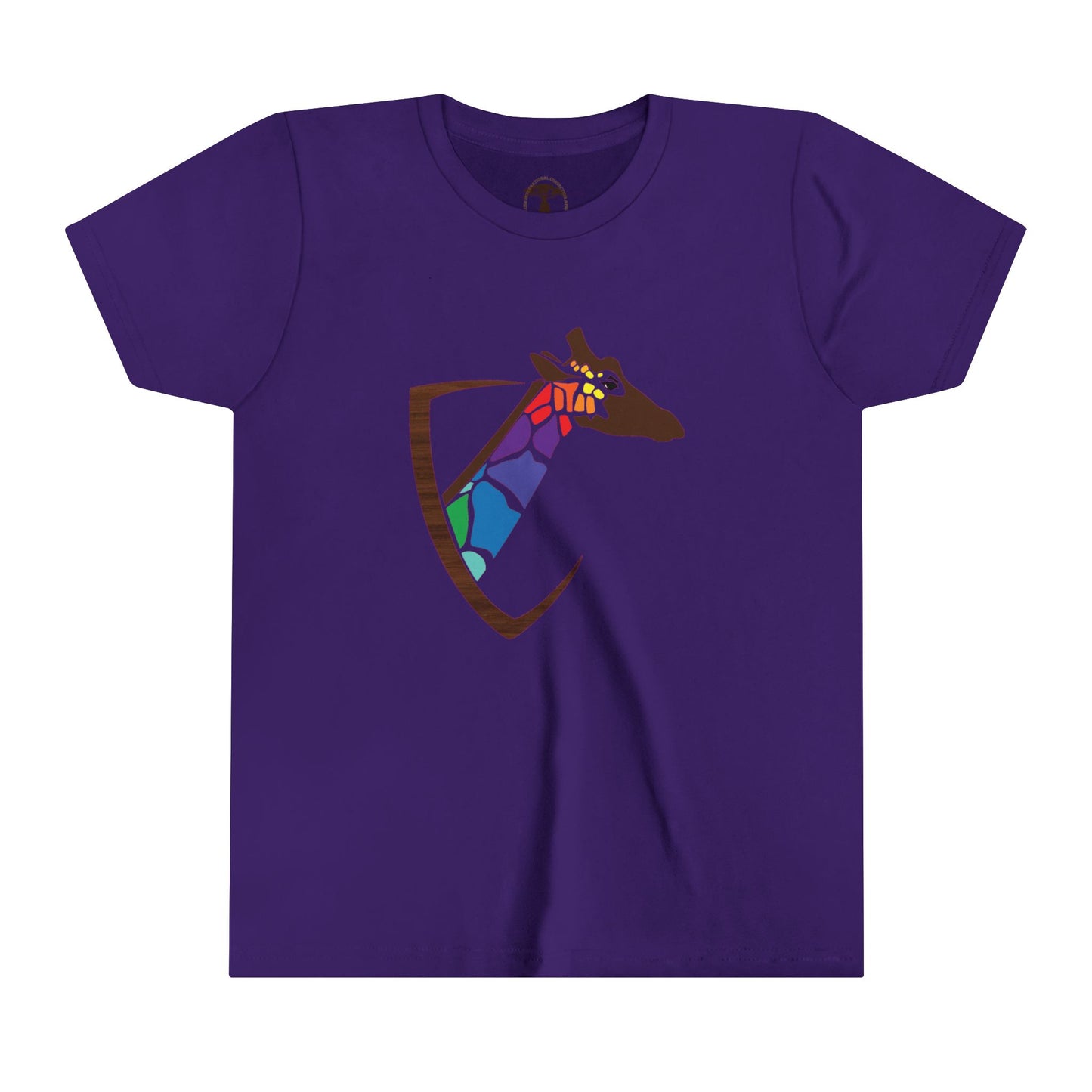 Apparel - Youth Peeping Giraffe Short Sleeve Tee