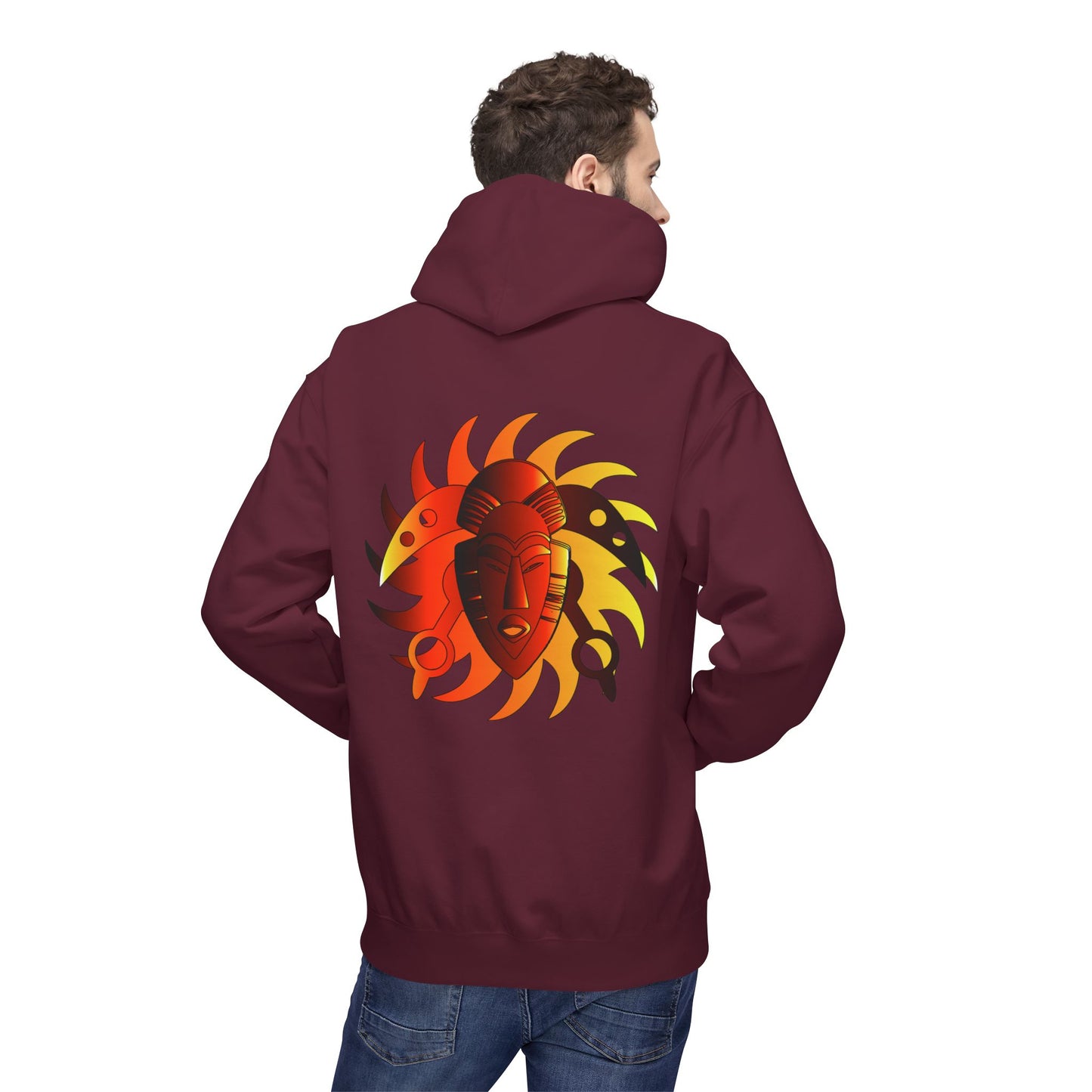 Apparel - Cultural Sun Warrior Fleece Hoodie