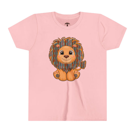 Apparel - Youth Cartoon Lion Short Sleeve Tee