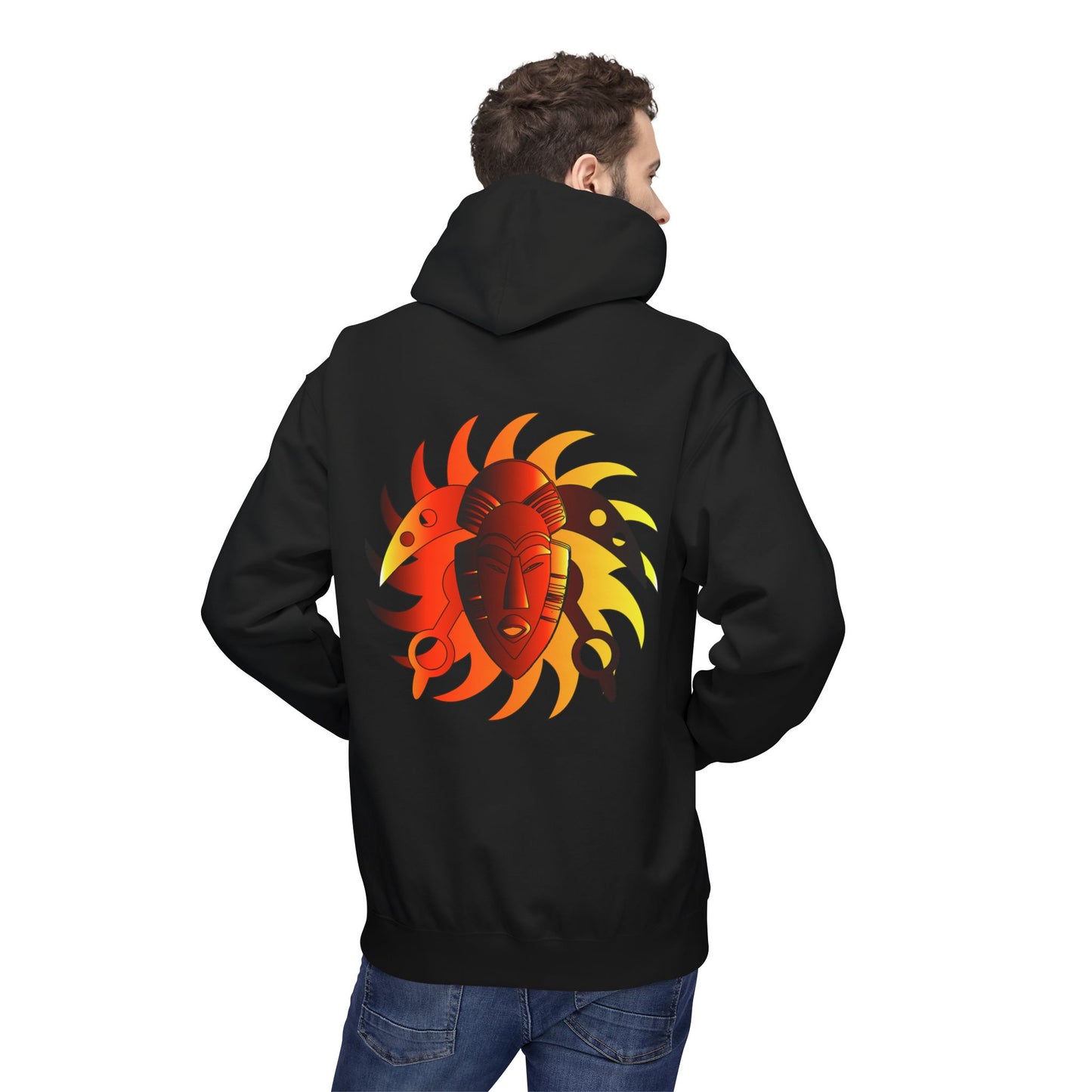 Apparel - Cultural Sun Warrior Fleece Hoodie