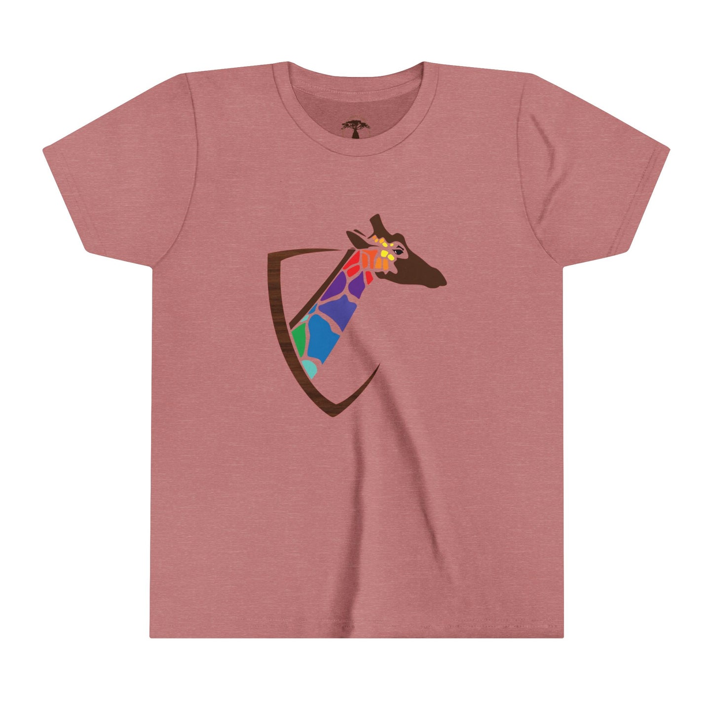 Apparel - Youth Peeping Giraffe Short Sleeve Tee
