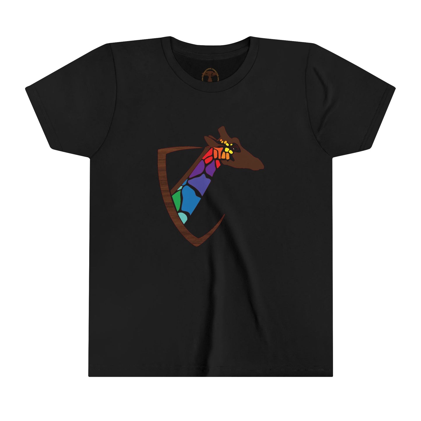 Apparel - Youth Peeping Giraffe Short Sleeve Tee